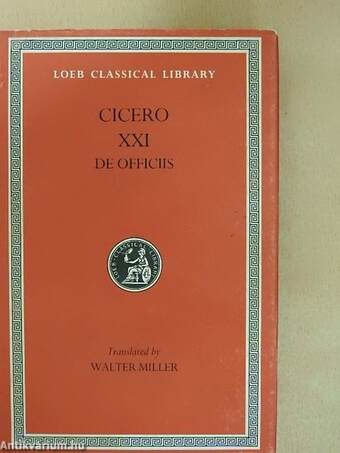 Cicero in Twenty-Eight Volumes XXI