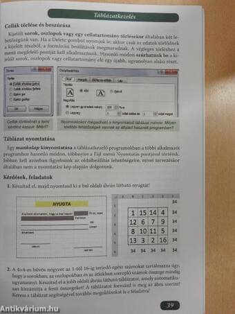 Informatikai ismeretek a 8. évfolyam részére