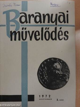 Baranyai Művelődés 1972/3.