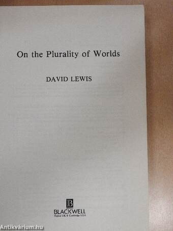 On the Plurality of Worlds