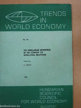 The Hungarian Enterprise in the Context of Intra-Cmea Relations