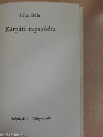 Kárpáti rapszódia