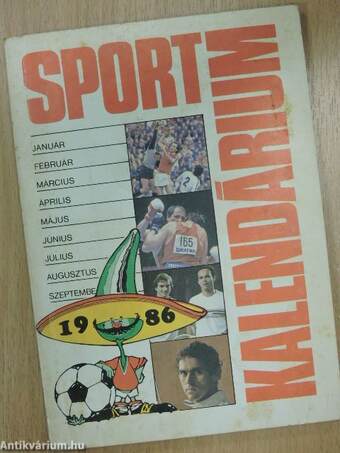 Sportkalendárium 1986