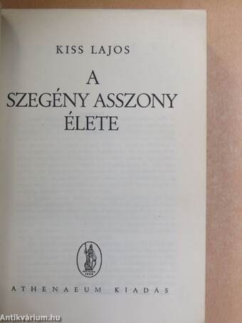 A szegény asszony élete