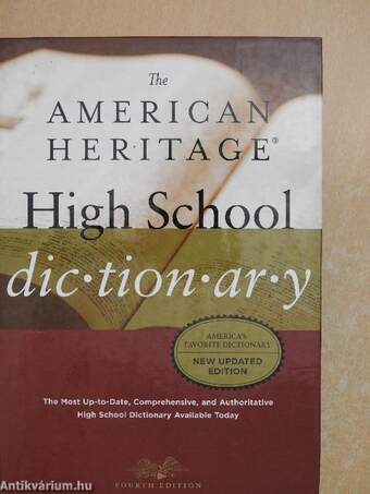 The American Heritage® High School Dictionary