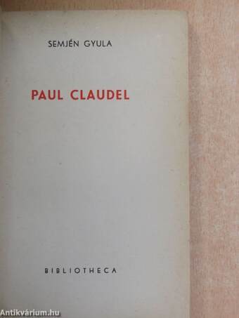 Paul Claudel