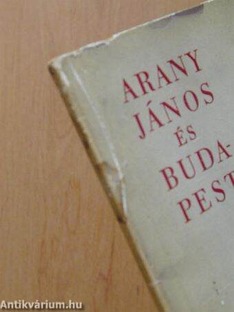 Arany János és Budapest