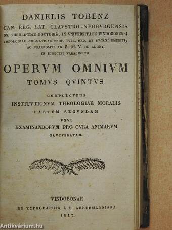 Operum Omnium IV-VI.