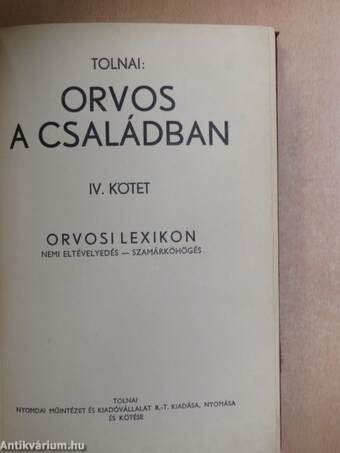 Orvos a családban IV.