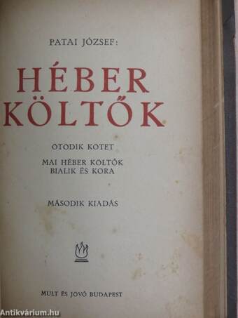 Héber költők IV-V.