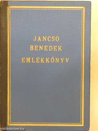 Jancsó Benedek Emlékkönyv