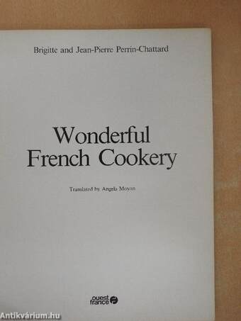 Wonderful French Cookery