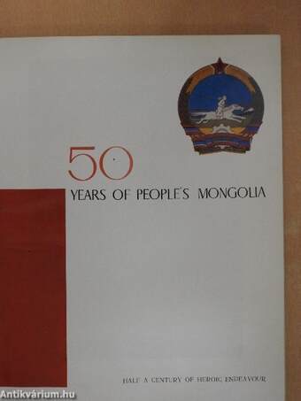 50 years of people's Mongolia