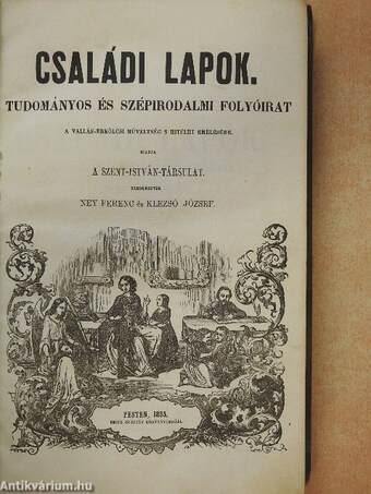 Családi lapok 1855. Julius 15.-December 31.