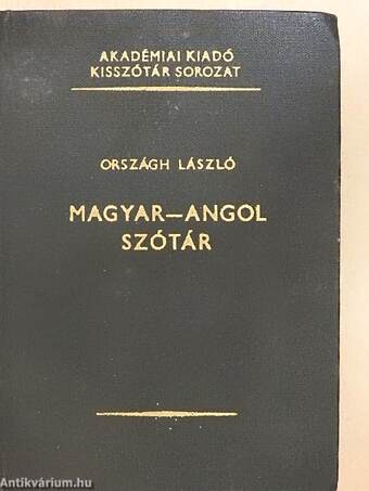 Magyar-angol szótár