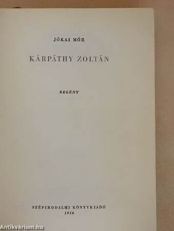 Kárpáthy Zoltán