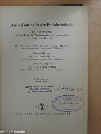 Radio-Isotope in der Endokrinologie