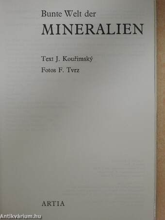 Bunte Welt der Mineralien