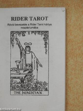 Rider Tarot - kártyacsomag