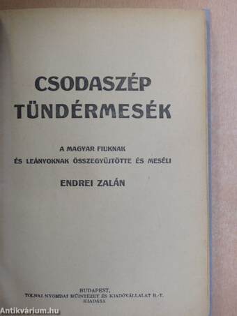 Csodaszép tündérmesék