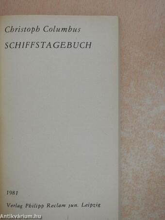 Schiffstagebuch