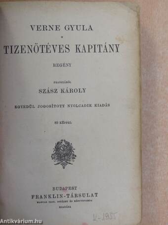 Tizenötéves kapitány