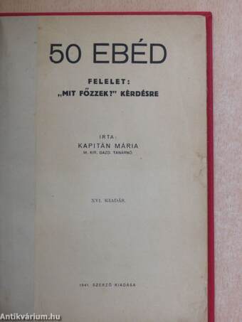 50 ebéd