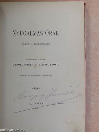 Nyugalmas órák