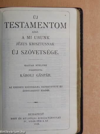 Szent Biblia