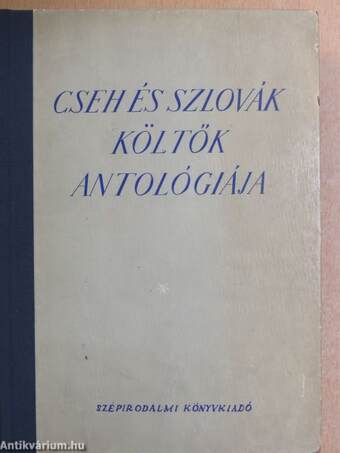 Cseh és szlovák költők antológiája
