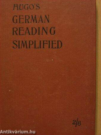 German Reading Simplified (gótbetűs)