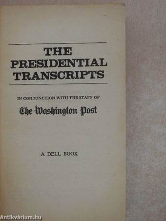 The Presidential Transcripts