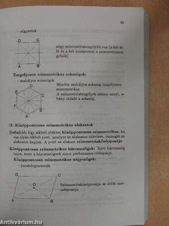 Érettségi tételek, bizonyítások és definíciók matematikából