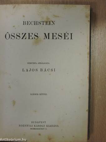 Bechstein összes meséi