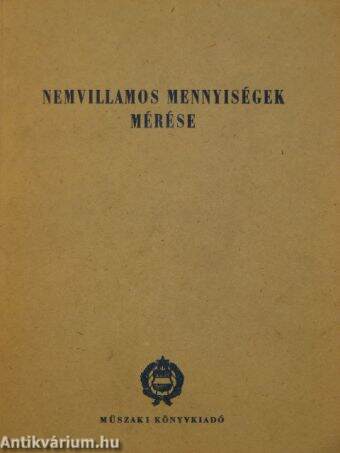 Nemvillamos mennyiségek mérése