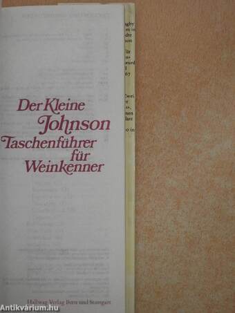 Der kleine Johnson Taschenführer für Weinkenner