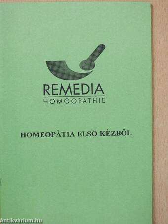 Homeopátia első kézből