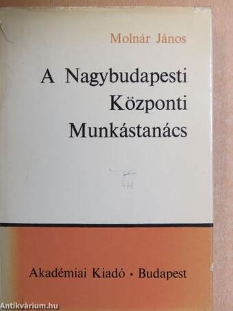 A Nagybudapesti Központi Munkástanács