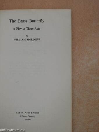 The Brass Butterfly