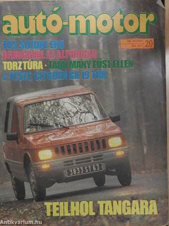 Autó-Motor 1988. október