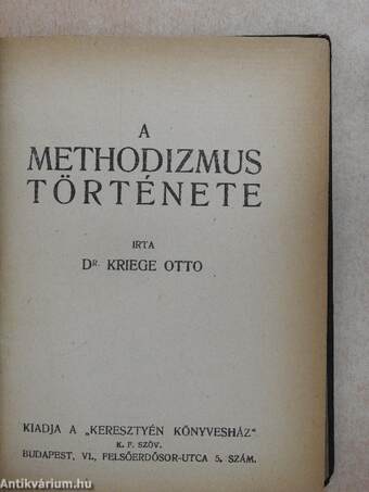 A methodizmus története