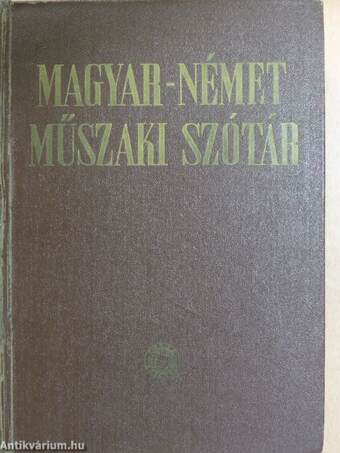 Magyar-német műszaki szótár