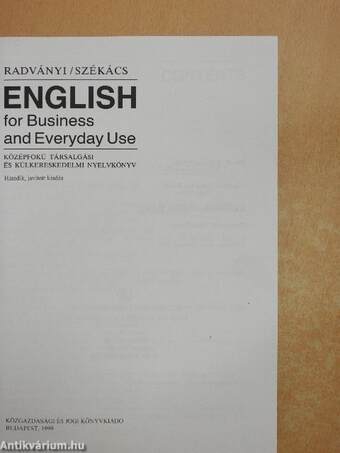 English for Business and Everyday Use