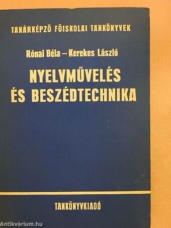 Nyelvművelés és beszédtechnika