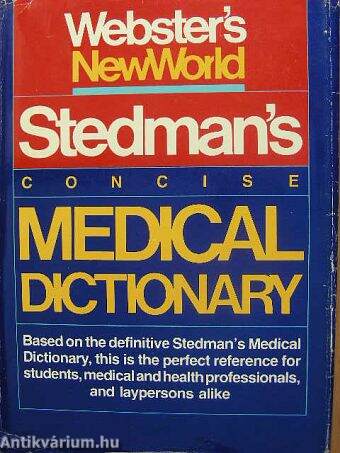 Webster's New World Stedman's Concise Medical Dictionary