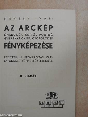 Az arckép fényképezése