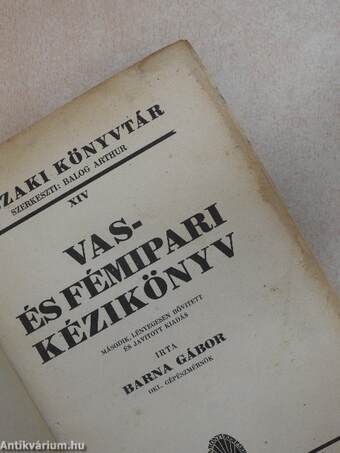 Vas- és fémipari kézikönyv