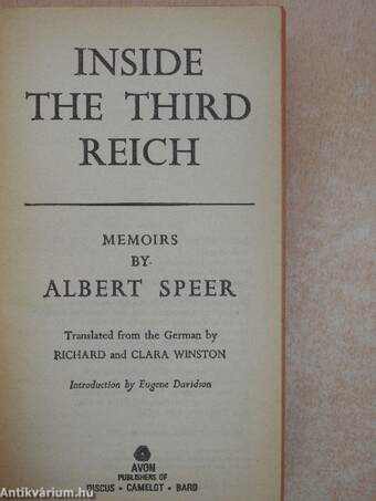 Inside the third reich