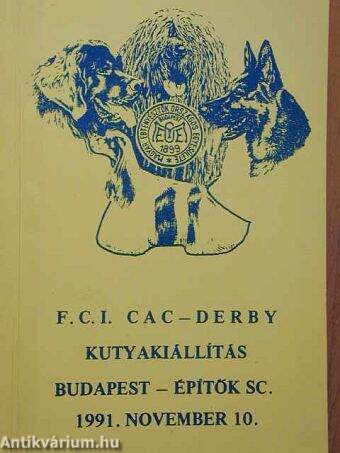 F.C.I. CAC - Derby Kutyakiállítás 
