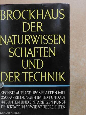 Brockhaus der Naturwissenschaften und der Technik